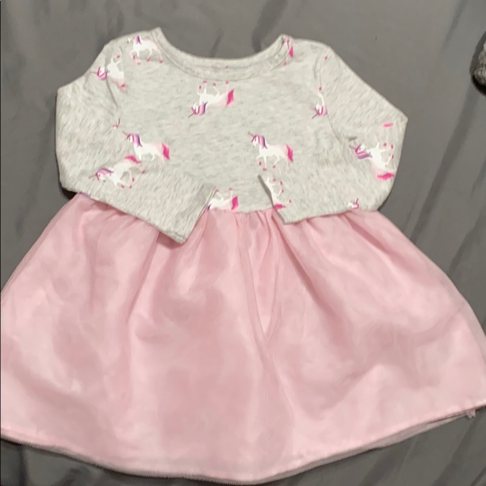 Cute casual unicorn dress 12-24 months